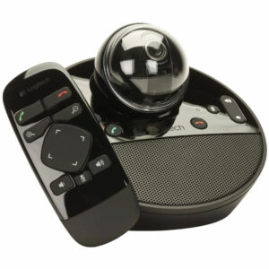 La Webcam Logitech BCC950 es un sistema de videoconferencia todo en uno, con su cámara web de alta definición y sistema manos libres Plug and Play.