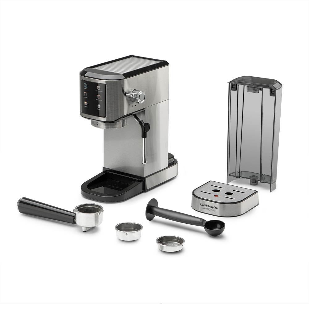 La cafetera espresso Orbegozo EX 7000 es una máquina excepcional, diseñada para satisfacer a los amantes del café más exigentes con una impresionante presión.